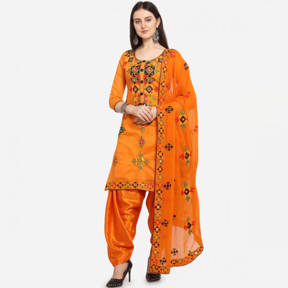 https://www.trendingfits.com/products/women-orange-unstitched-dress-material