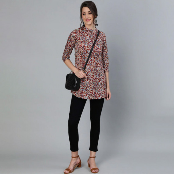 https://www.trendingfits.com/products/womens-maroon-cream-coloured-printed-tunic