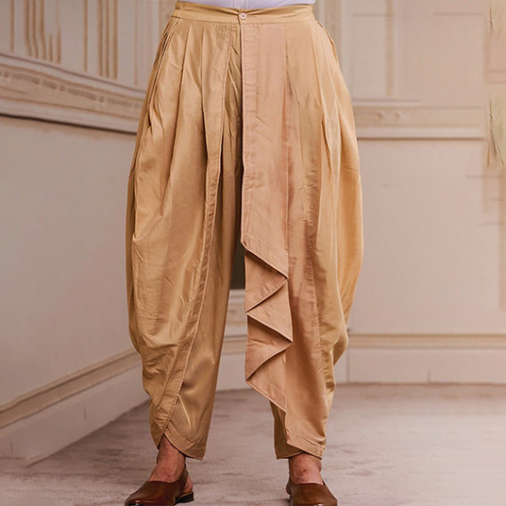 https://www.trendingfits.com/products/men-beige-solid-draped-dhoti-pants