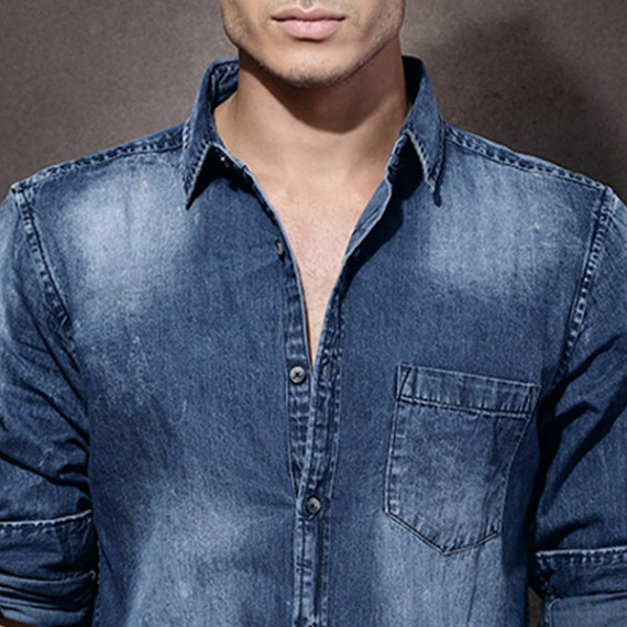 https://www.trendingfits.com/products/men-blue-denim-washed-casual-sustainable-shirt