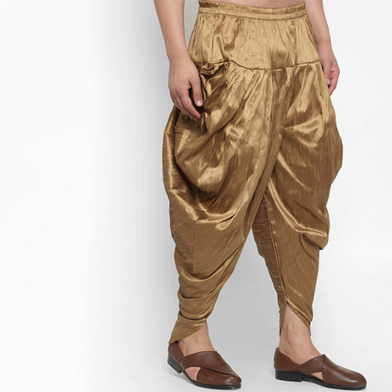 https://www.trendingfits.com/products/men-gold-toned-solid-silk-dhotis