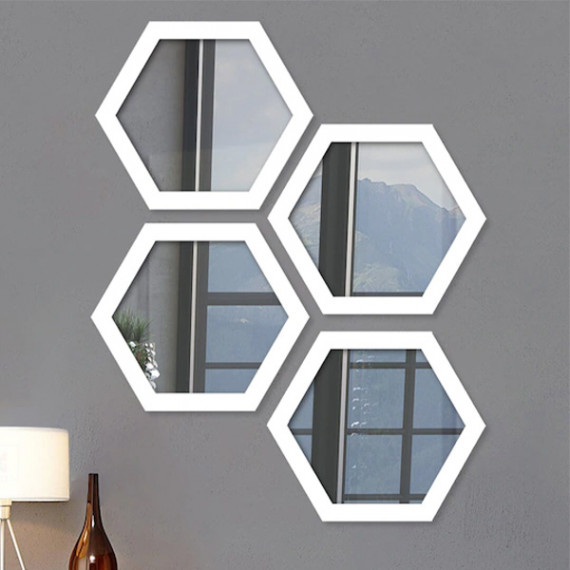https://www.trendingfits.com/products/set-of-4-white-solid-decorative-hexagon-shaped-wall-mirrors-1