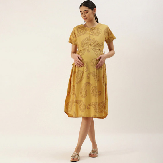 https://www.trendingfits.com/products/pure-cotton-ethnic-motifs-printed-maternity-a-line-dress